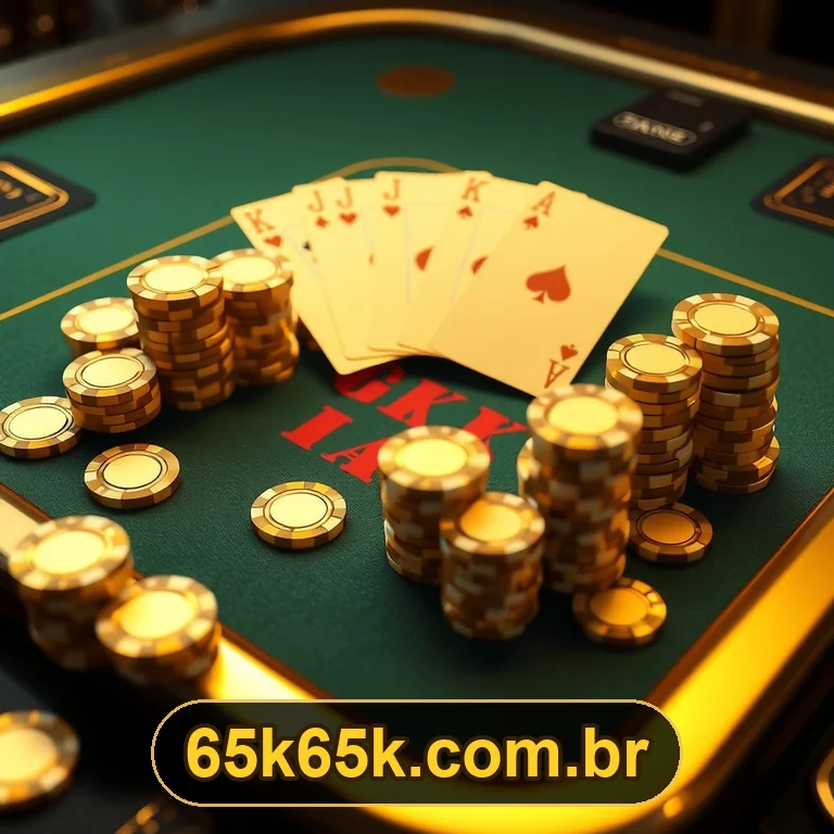Blackjack ao vivo - 65K